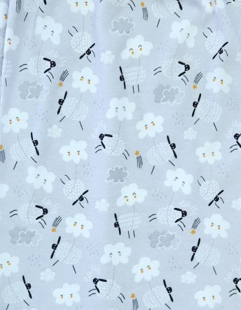 Kadın %100 Doğal Pamuk Desenli Kaliteli Düz Paça Pijama Altı