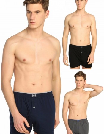 TUTKU 6'lı Erkek Karışık Renk Penye Havlu Bel Boxer