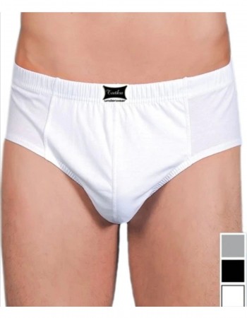 Erkek Beyaz  Paket Pamuklu Penye Külot 6 lı