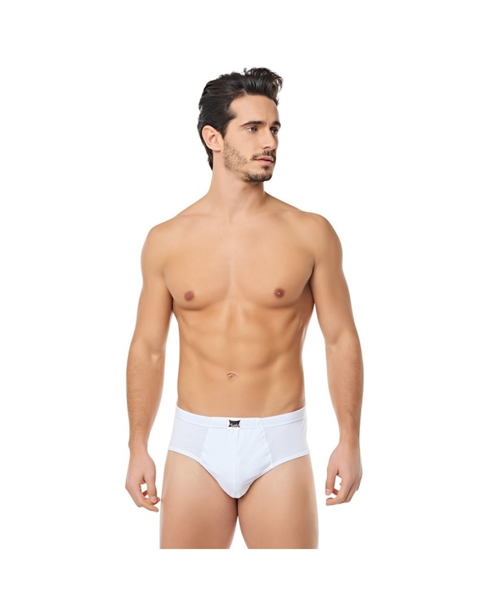 Erkek Beyaz  Paket Pamuklu Penye Külot 6 lı