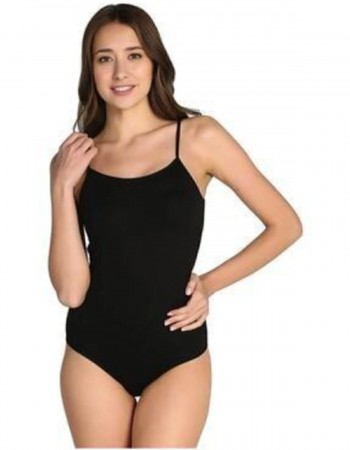 3'lü Kadın İp Askılı Kancalı Çıtçıtlı Body