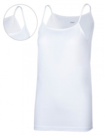 6'lı Kadın Pamuklu Ip Askılı Atlet