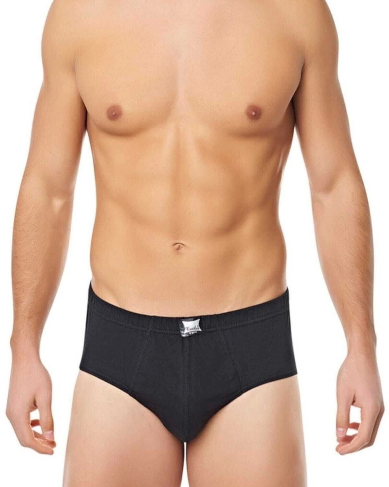 Erkek Beyaz  Paket Pamuklu Penye Külot 6 lı