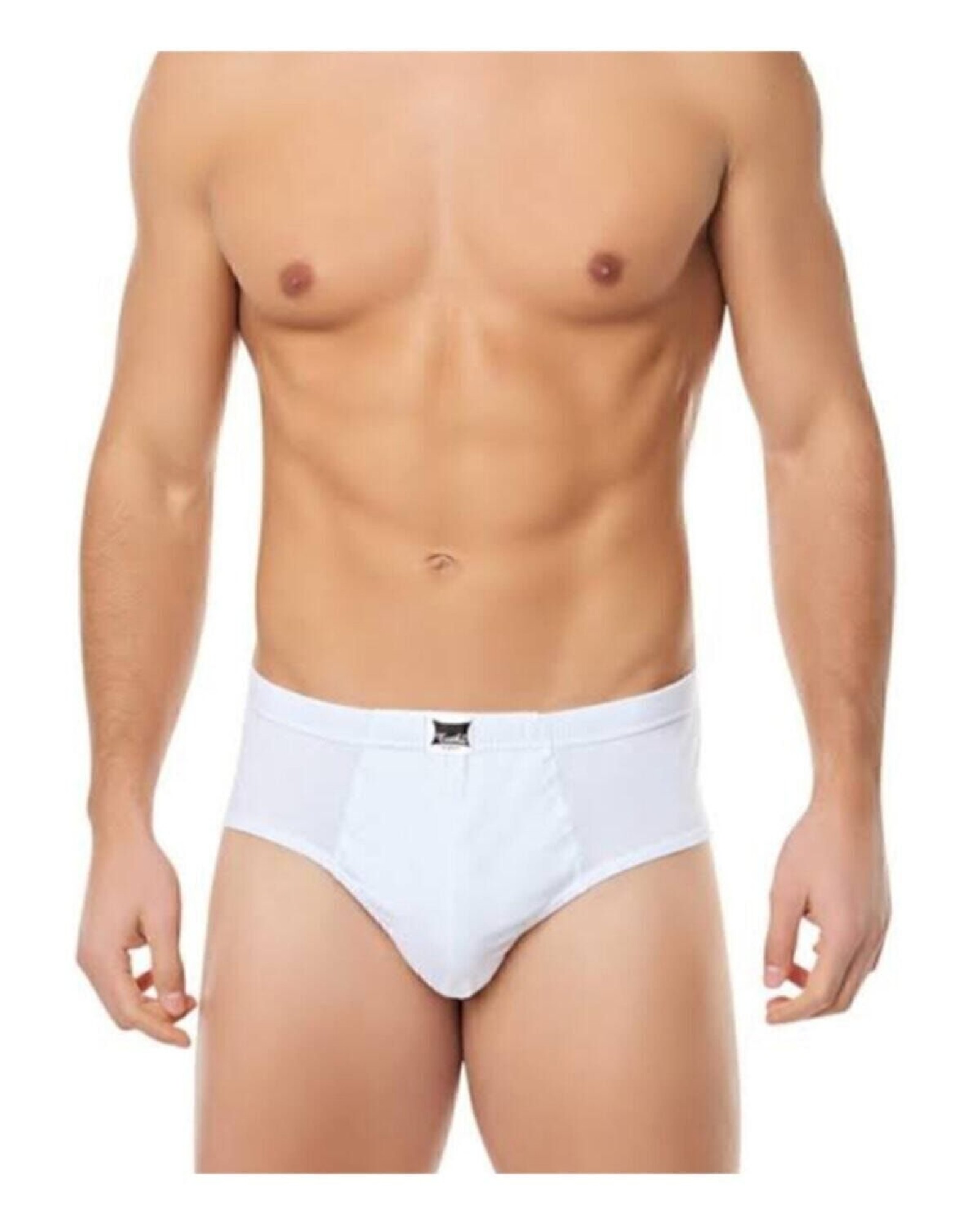 Erkek Beyaz  Paket Pamuklu Penye Külot 6 lı