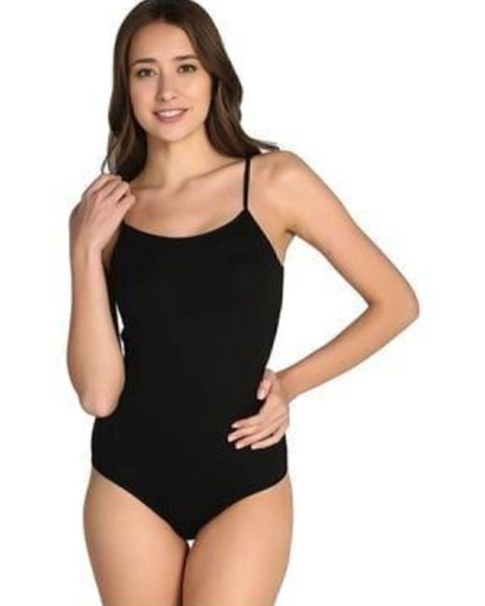 3'lü Kadın İp Askılı Kancalı Çıtçıtlı Body