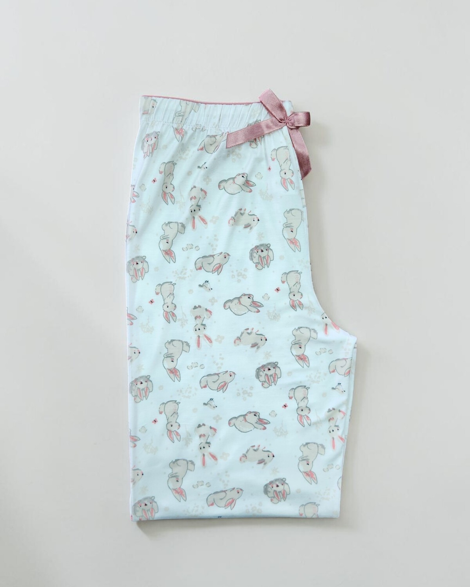Kadın %100 Doğal Pamuk Desenli Kaliteli Düz Paça Pijama Altı