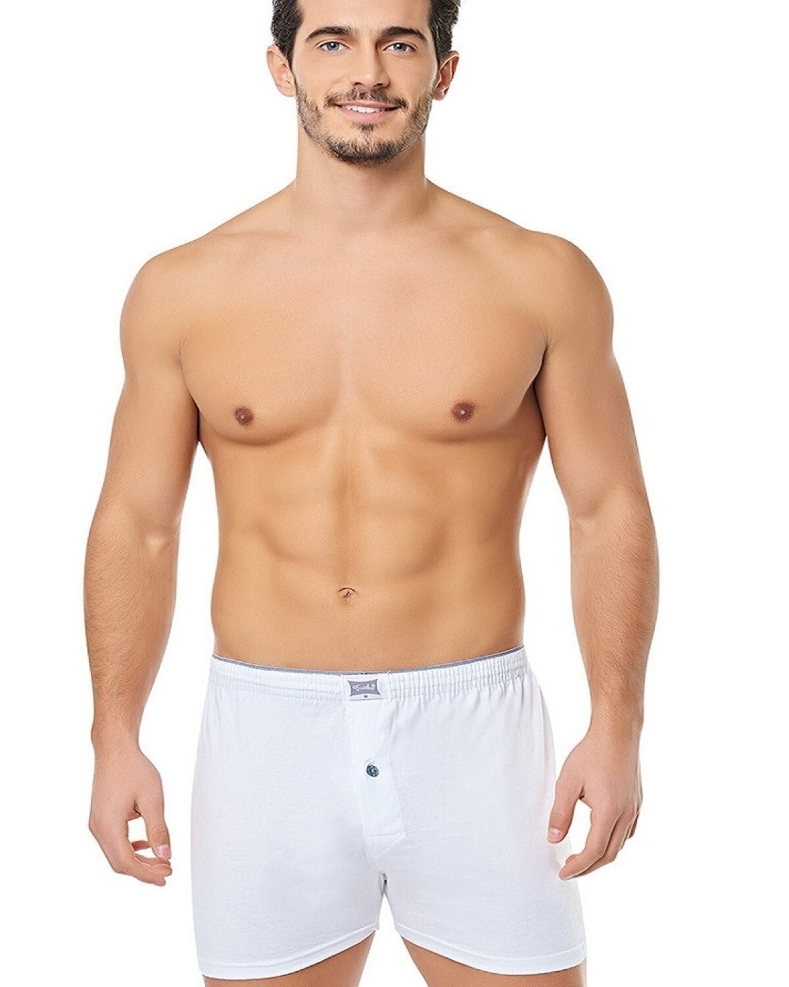 TUTKU 6'lı Erkek Karışık Renk Penye Havlu Bel Boxer