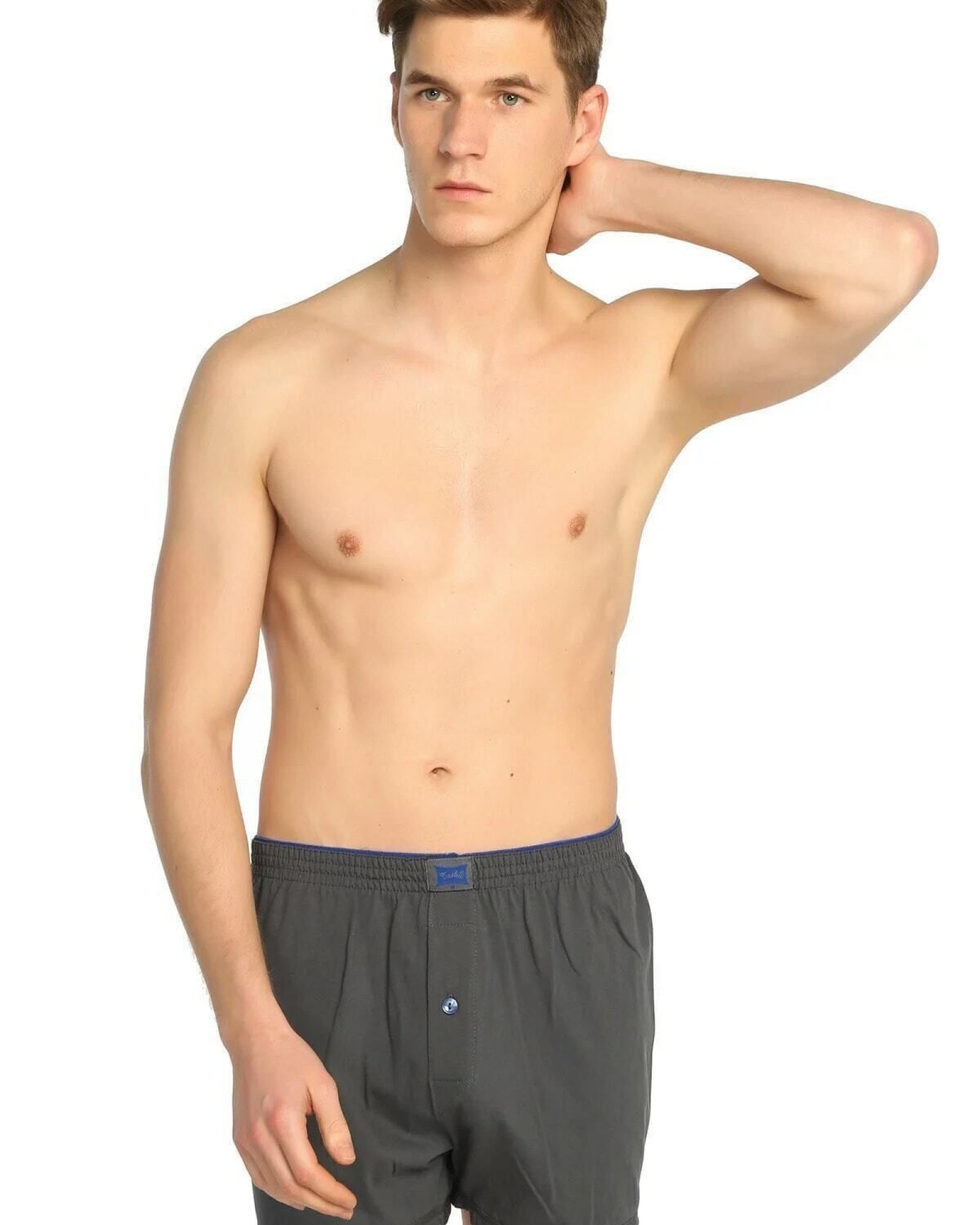 TUTKU 6'lı Erkek Karışık Renk Penye Havlu Bel Boxer