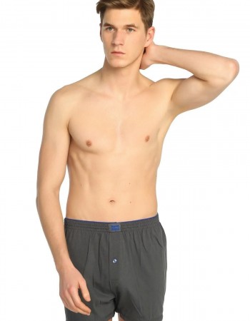 TUTKU 6'lı Erkek Karışık Renk Penye Havlu Bel Boxer