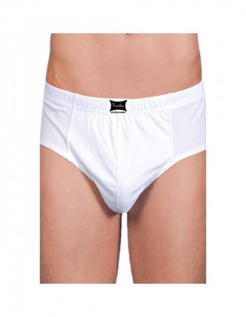 Erkek Beyaz  Paket Pamuklu Penye Külot 6 lı