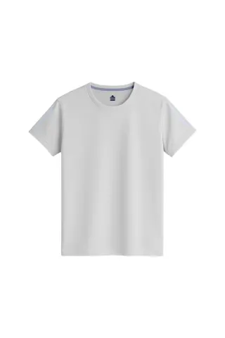 Erkek Kısa Kollu Spor Hızlı Kuruma Özellikli T-shirt — SIYAH